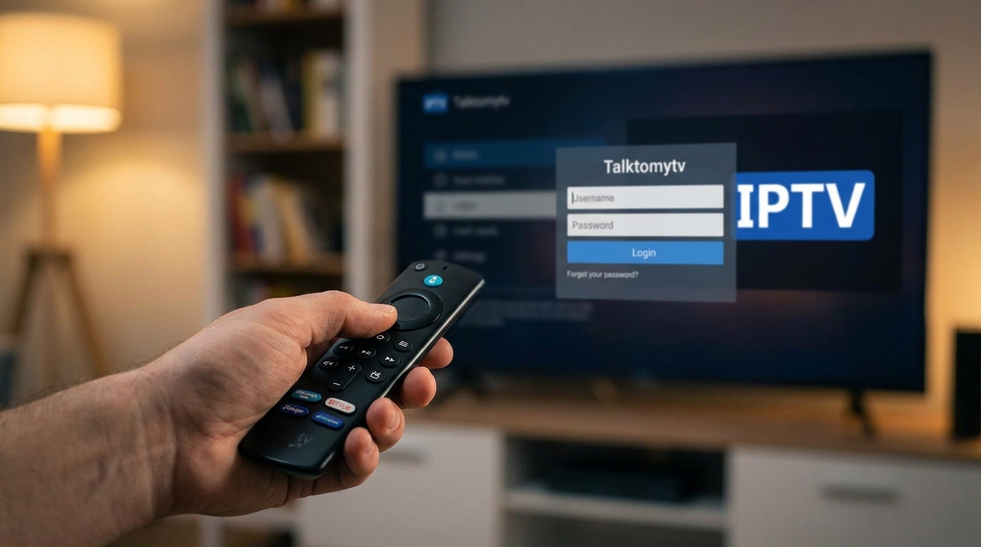 best app for iptv on firestick - Close-up shot of a person's hands holding a