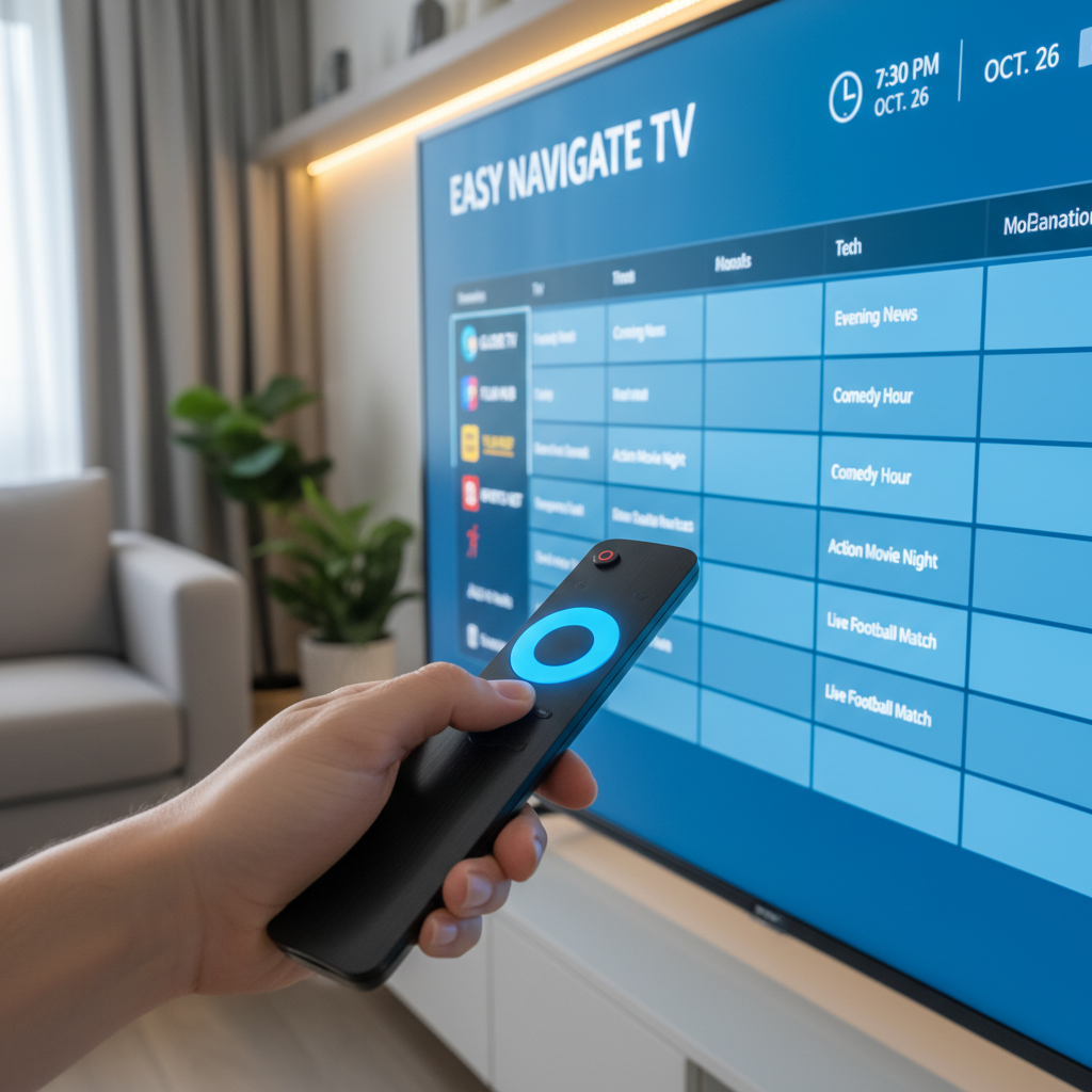 best iptv service - A close-up of a hand holding a sleek