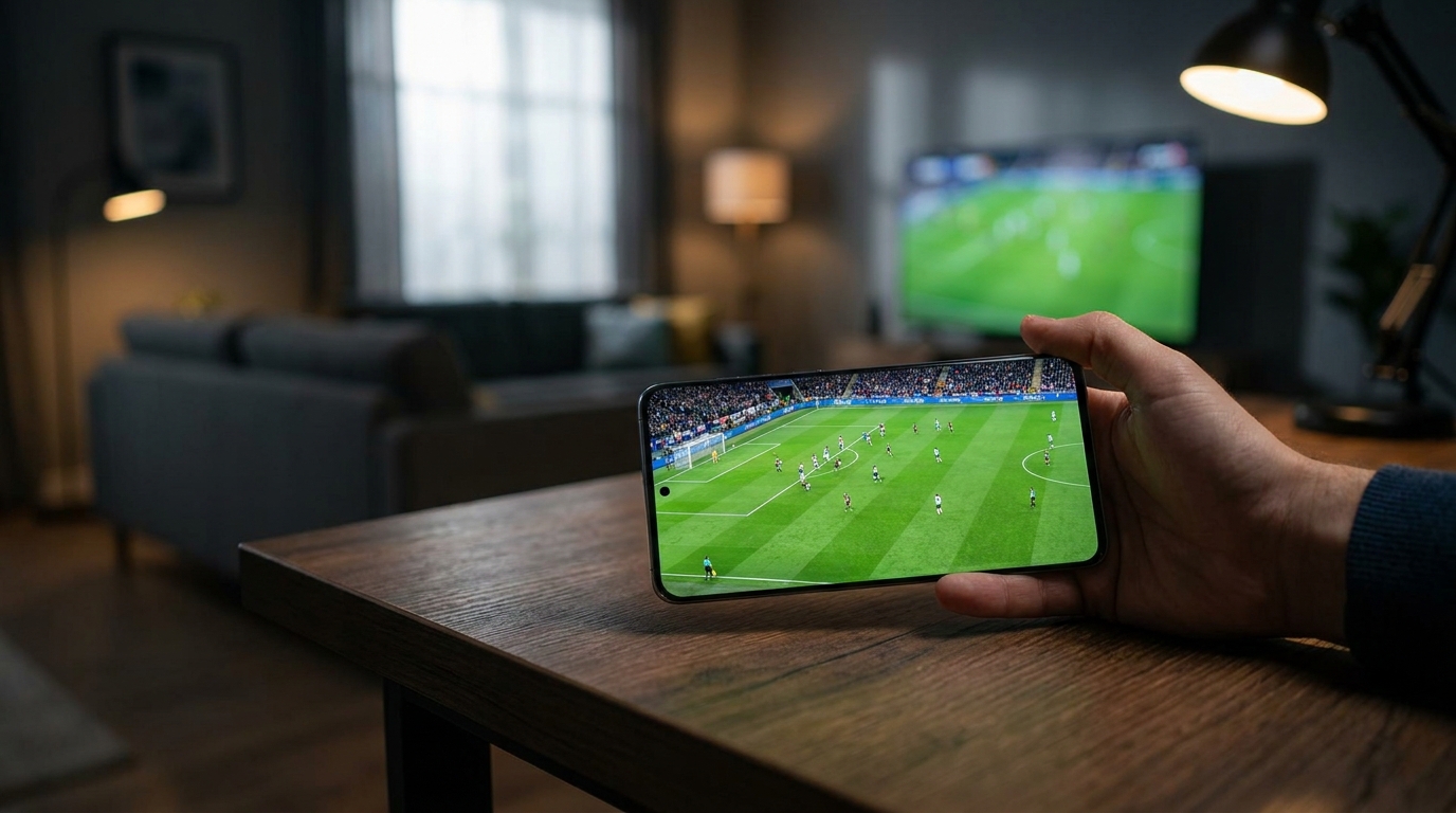 dino panel iptv reseller - A close-up shot of a smartphone displaying a