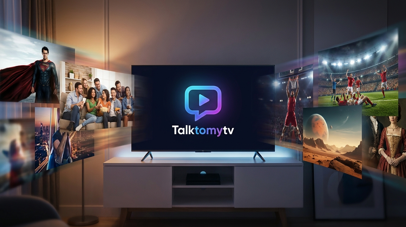 best iptv subscription - A dynamic collage of popular TV shows, blockbuster